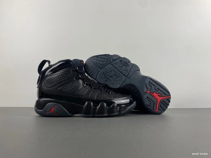 Rep Bred Patent Retro Jordan Air 9 302370-014 0725